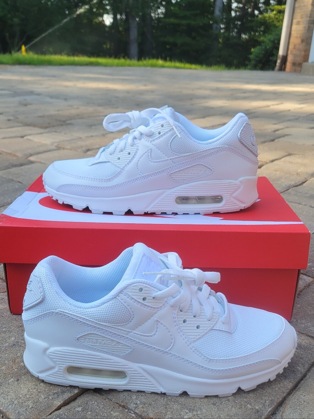 WMNS Nike Air Max 90 'Triple White'